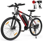 VARUN Electric Bikes for Adults, 27.5" Electric Mountain Bike with 48V 624Wh Battery, 55Nm 250W Motor, LCD Display, 5 Riding Mode, M27-1 E-Bike with 21 Speed Gear, Mileage up to 100KM