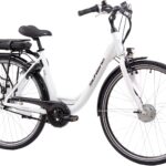 F.lli Schiano E-Moon, Electric Bike for Adults, 28" City Bike, 36V 13Ah Removable Battery, 250W Motor, 40Nm, Commuter E bike