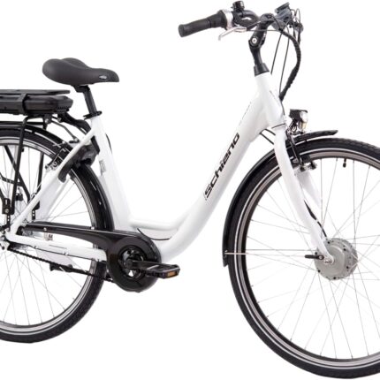 F.lli Schiano E-Moon, Electric Bike for Adults, 28" City Bike, 36V 13Ah Removable Battery, 250W Motor, 40Nm, Commuter E bike