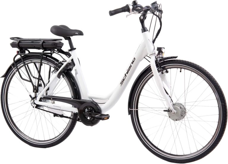 F.lli Schiano E-Moon, Electric Bike for Adults, 28" City Bike, 36V 13Ah Removable Battery, 250W Motor, 40Nm, Commuter E bike