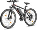 Eleglide M2 Electric Bike, 27.5''/29'' Electric Bicycle for Adults, E Mountainbike, 36V 15Ah Removable Battery,Max Range 125KM, Dual Hydraulic Disk Brake, 21 Speed, APP (Inches, 29)