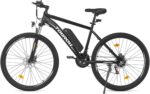 Touroll U1 Electric Mountain Bike, 26"/29'' Electric Bicycle Commute E-bike with 36V 13Ah Removable Battery, LED Display, Dual Disk Brake, 21 Speed, MTB for Teenagers and Adults