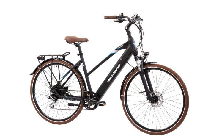 F.lli Schiano E-Voke, Electric Bike for Adults, 28" Trekking Bike, 36V 11.6Ah Removable Battery, 250W Motor, 50Nm, Commuter Ebike