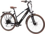 F.lli Schiano E-Voke, Electric Bike for Adults, 28" Trekking Bike, 36V 11.6Ah Removable Battery, 250W Motor, 50Nm, Commuter Ebike