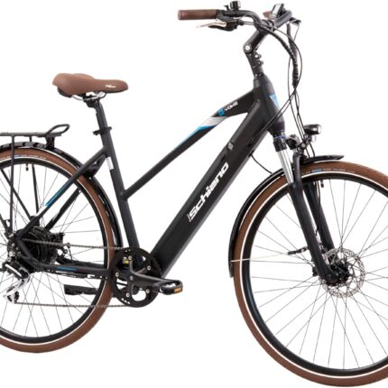 F.lli Schiano E-Voke, Electric Bike for Adults, 28" Trekking Bike, 36V 11.6Ah Removable Battery, 250W Motor, 50Nm, Commuter Ebike