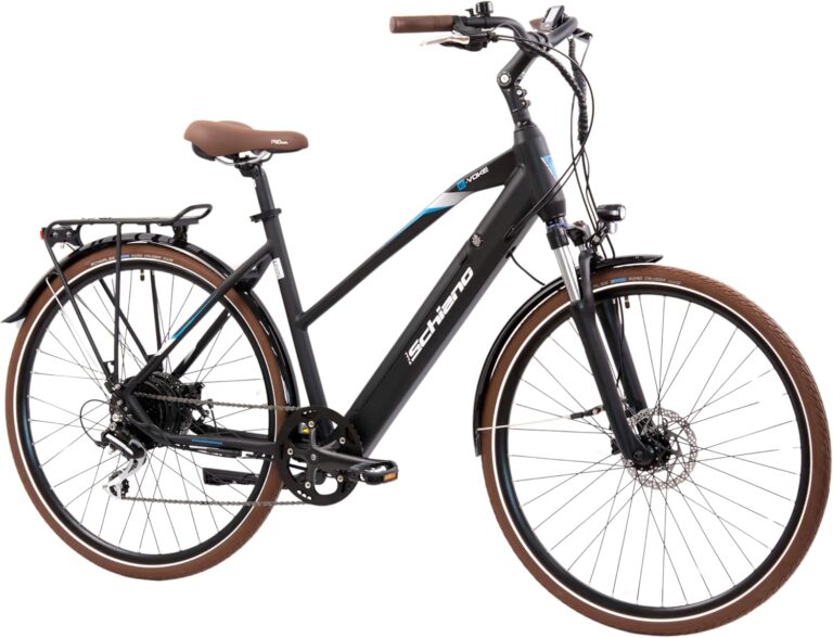 F.lli Schiano E-Voke, Electric Bike for Adults, 28" Trekking Bike, 36V 11.6Ah Removable Battery, 250W Motor, 50Nm, Commuter Ebike