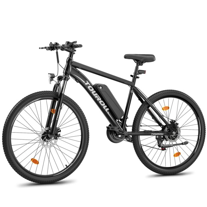 Touroll U1 Electric Mountain Bike, 26"/29'' Electric Bicycle Commute E-bike with 36V 13Ah Removable Battery, LED Display, Dual Disk Brake, 21 Speed, MTB for Teenagers and Adults