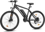 Touroll U1 Electric Mountain Bike, 26"/29'' Electric Bicycle Commute E-bike with 36V 13Ah Removable Battery, LED Display, Dual Disk Brake, 21 Speed, MTB for Teenagers and Adults