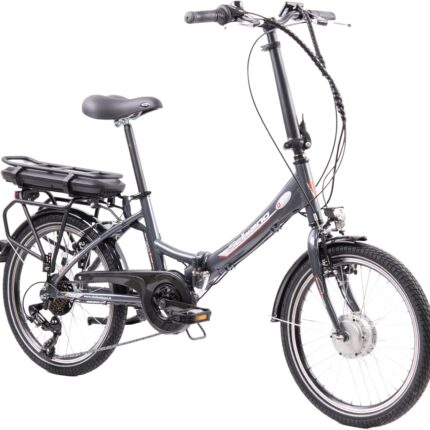 F.lli Schiano E-Star, Electric Bike for Adults, 20" Folding Bike, 36V 10.4Ah Removable Battery, 250W Motor, 40Nm, Commuter Ebike