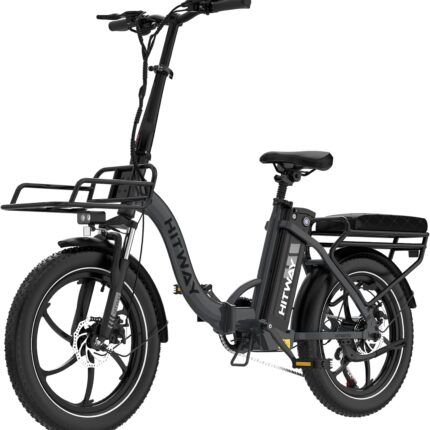 HITWAY E Bike BK6SL1-36V15.6Ah with 250W Motor, Electric bike 20 inch, 70-150km range, 7-speed, APP control, Foldable, IP54 waterproof pedelec,25km/h