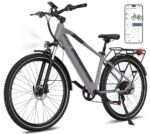 HITWAY BK7S Electric Bike 27.5/29 Inch E-bike, 36V 12.8Ah Removable Battery, 250W Motor up to 25 km/h, 50-80 km Range, MTB EBike City Commuter Electric Bicycle for Adults