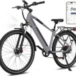 HITWAY BK7S Electric Bike 27.5/29 Inch E-bike, 36V 12.8Ah Removable Battery, 250W Motor up to 25 km/h, 50-80 km Range, MTB EBike City Commuter Electric Bicycle for Adults
