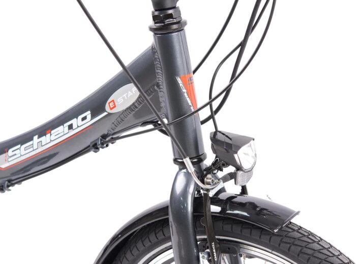 F.lli Schiano E-Star, Electric Bike for Adults, 20" Folding Bike, 36V 10.4Ah Removable Battery, 250W Motor, 40Nm, Commuter Ebike