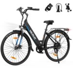 VARUN Electric Bike, 28'' City Electric Bicycle with 48V 10.4Ah Removable Battery, 55Nm 250W Motor, 100km Range, LCD Display Commuter E-bikes for Adults