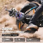 VARUN Electric Bikes for Adults, 26'' 4.0 Fat Tire E Bike with 48V 864Wh Battery, 150KM Longe Range, 80NM 250W Motor, LCD Display with 5 PAS, Full Suspension Electric Bicycle for All Terrains