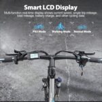 K820 250W Road Legal Electric Bike​ 40 Miles Range, 21 Speeds e bikes,Electric Bicycle Front Suspension,48V17.5AH Removable Waterproof Battery Commuter Ebike for UK Hills/City Riding