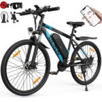 VARUN Electric Bike, 27.5" Electric Mountain Bikes with 48V 13Ah (624Wh) Removable Battery, APP, 250W 55Nm Motor, 21 Speed Gear, E-bike for Men and Women