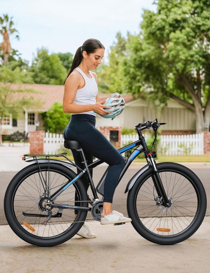 DUOTTS C29 Electric Bike, 29'' E-Mountain Bike with 48V 15Ah Removable Battery & 250W Powerful Motor, Professional 21-Speed with LCD Display, Electric Commuter Bicycle for Adults Men and Women