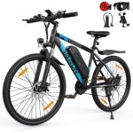 VARUN Electric Bikes for Adults, 27.5" Electric Mountain Bike with 48V 624Wh Battery, 55Nm 250W Motor, LCD Display, 5 Riding Mode, M27-1 E-Bike with 21 Speed Gear, Mileage up to 100KM
